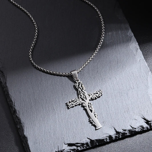 Christ Cross Jesus Quality Pendant Necklace